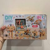  Đồ chơi lắp ráp : Bộ DIY Assembly (dụng cụ sửa chữa), 147 chi tiết, 3ages+, No. 923 