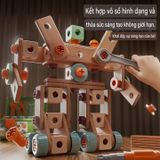  Đồ chơi lắp ráp : Bộ DIY Assembly (dụng cụ sửa chữa), 147 chi tiết, 3ages+, No. 923 