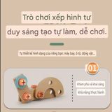  Đồ chơi lắp ráp : Bộ DIY Assembly (dụng cụ sửa chữa), 147 chi tiết, 3ages+, No. 923 
