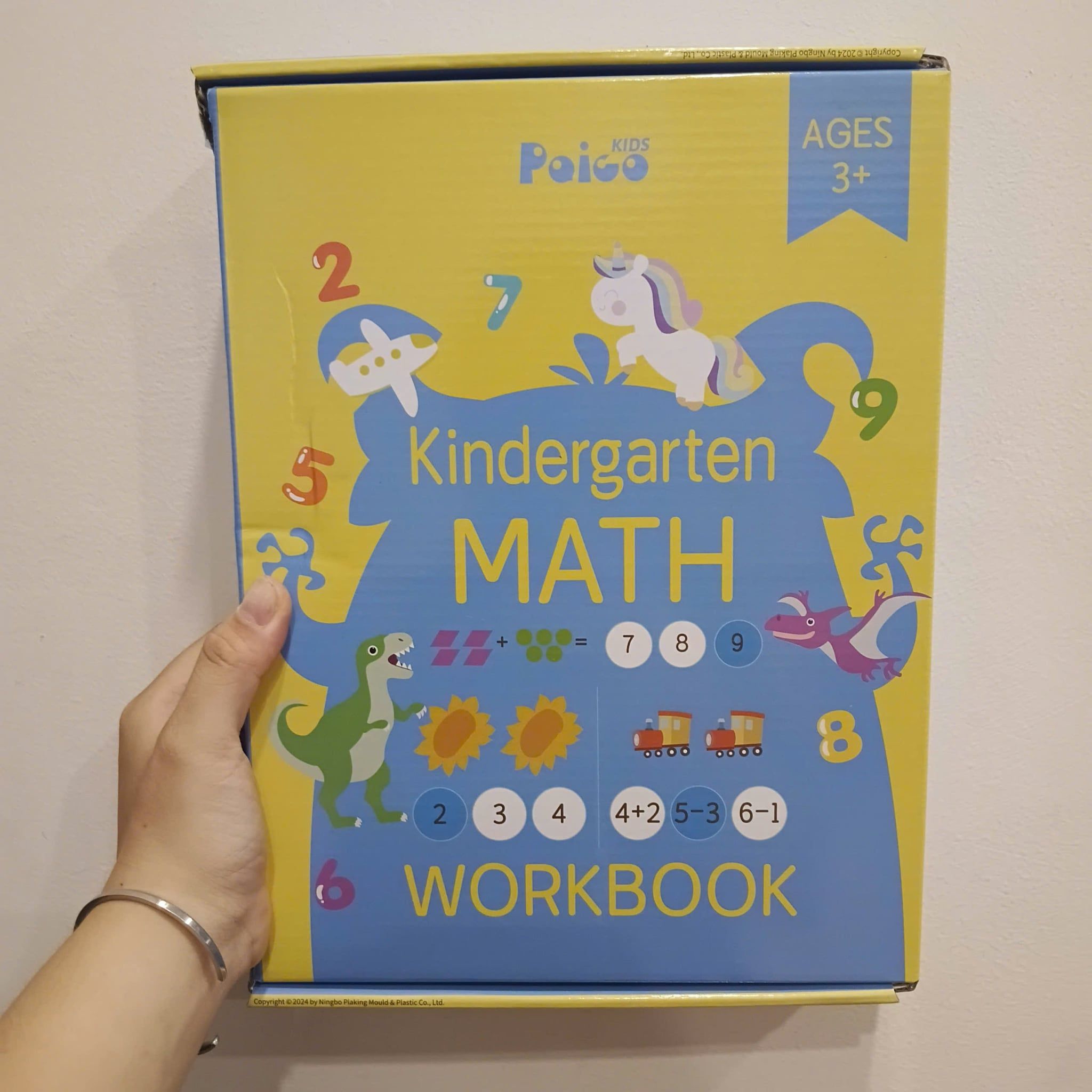  Đồ chơi giáo dục : Bộ thẻ và số toán học mầm non Kinder Math, phừ hợp cho trẻ 3 tuổi giúp phát triển tư duy 