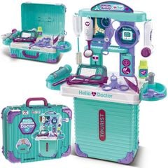 Đồ chơi nhập vai : BỘ ĐỒ CHƠI BÁC SĨ HELLO DOCTOR – VALI 3 TRONG 1, 3ages+, No. 008-305A 