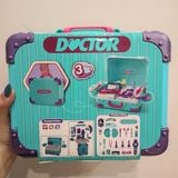  Đồ chơi nhập vai : BỘ ĐỒ CHƠI BÁC SĨ HELLO DOCTOR – VALI 3 TRONG 1, 3ages+, No. 008-305A 
