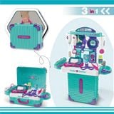  Đồ chơi nhập vai : BỘ ĐỒ CHƠI BÁC SĨ HELLO DOCTOR – VALI 3 TRONG 1, 3ages+, No. 008-305A 