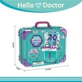  Đồ chơi nhập vai : BỘ ĐỒ CHƠI BÁC SĨ HELLO DOCTOR – VALI 3 TRONG 1, 3ages+, No. 008-305A 