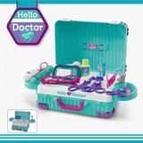 Đồ chơi nhập vai : BỘ ĐỒ CHƠI BÁC SĨ HELLO DOCTOR – VALI 3 TRONG 1, 3ages+, No. 008-305A 