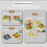  Đồ chơi vận động : KHỐI LẬP PHƯƠNG 6 MẶT CHÚ KHỈ BẬN RỘN – BUSY SMART CUBE, 3ages+, No. YL562A 