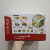 Đồ chơi vận động : KHỐI LẬP PHƯƠNG 6 MẶT CHÚ KHỈ BẬN RỘN – BUSY SMART CUBE, 3ages+, No. YL562A 
