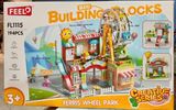  Đồ chơi lắp ráp: Tiệm Ăn Và Đu Quay - Công Viên Bánh Kẹo No. FL1115 194Pcs Age3+ 
