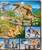  Đồ chơi lắp ráp: Khủng long 421Pcs Ages 6+ No. 82135 