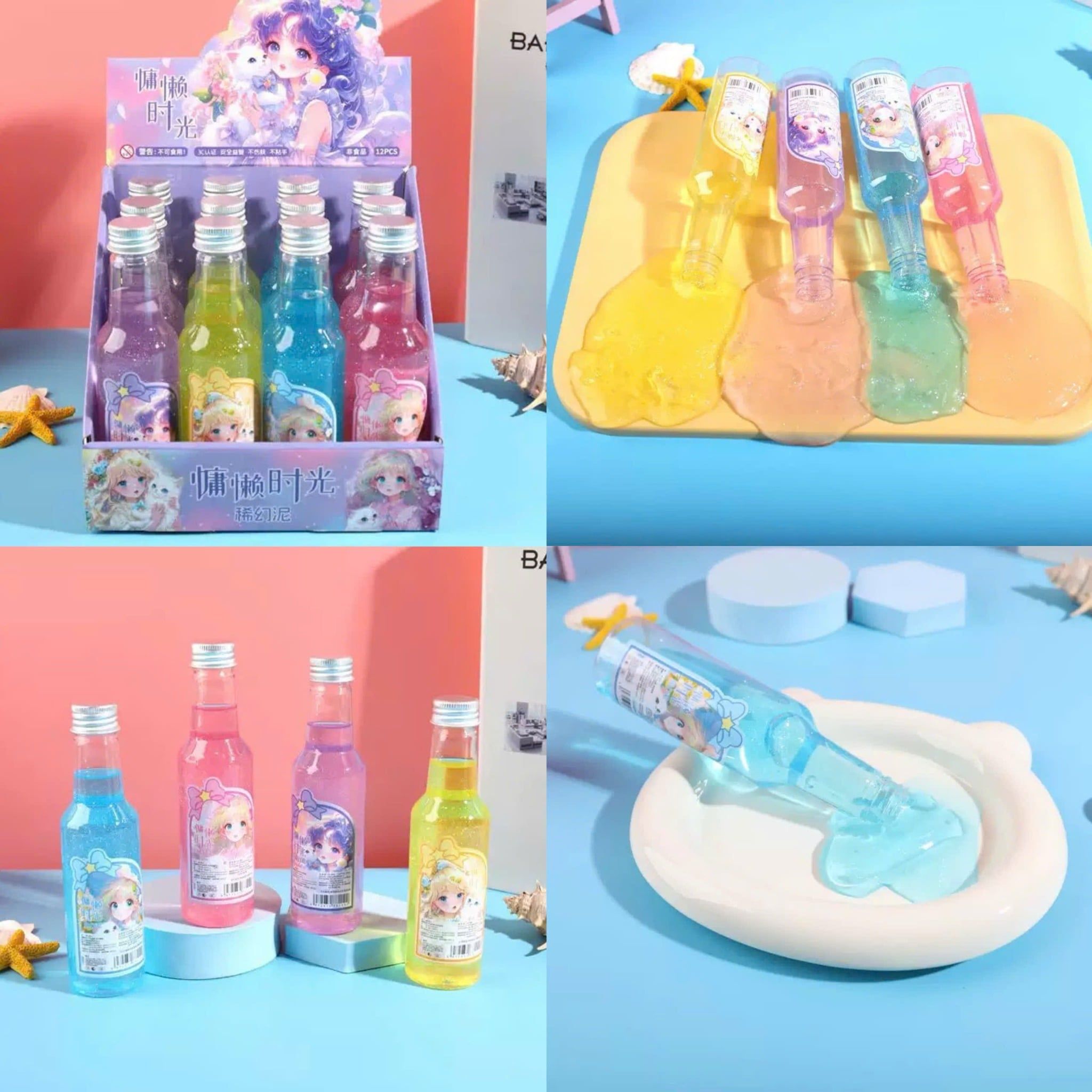  Đồ chơi Slime : SLIME NƯỚC NHIỀU MẪU SIÊU XINH – GIAO NGẪU NHIÊN MÀU ( GIÁ 1 LỌ,CHAI ) 