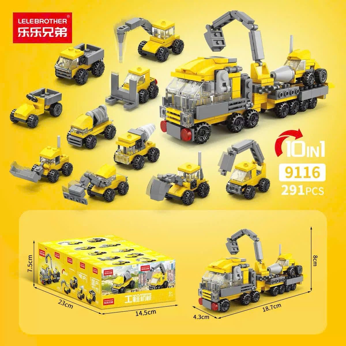  Đồ chơi lắp ráp : Full set 10 mô hình lắp ráp nhiều mẫu 10in1, 6ages+, No. 9100,01,03,04,05,07,08,10,13,16,18 