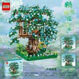  Đồ chơi lắp ráp : Bộ xếp khối Hoa Anh Đào, 2000pcs, 6ages, No. 32076 