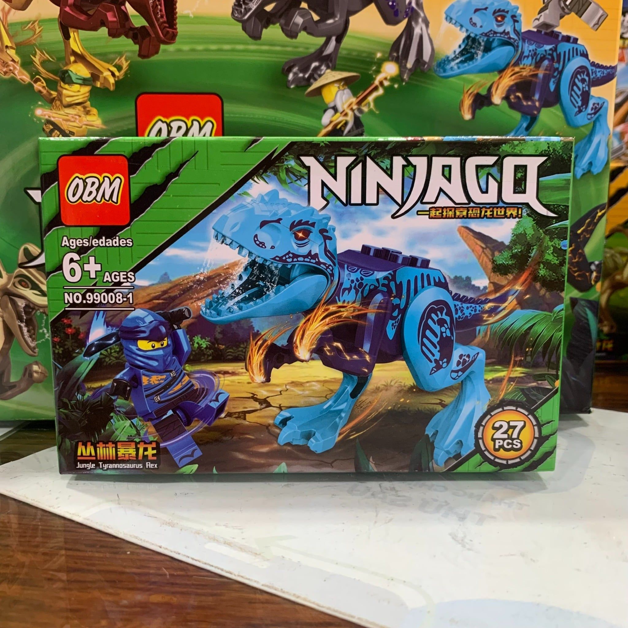  Đồ chơi lắp ráp : Bộ sưu tập nhiều mẫu mô hình phi cơ và khủng long (16b nhỏ/lốc), 6ages+, No. 99008, 99034, 99108 