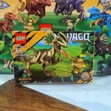  Đồ chơi lắp ráp : Bộ sưu tập nhiều mẫu mô hình phi cơ và khủng long (16b nhỏ/lốc), 6ages+, No. 99008, 99034, 99108 