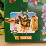  Đồ chơi lắp ráp : Bộ sưu tập nhiều mẫu Minecraft sáng tạo, 3ages, No. 66067, 66068, 66071, 470, D812-20, YZ7238-40 
