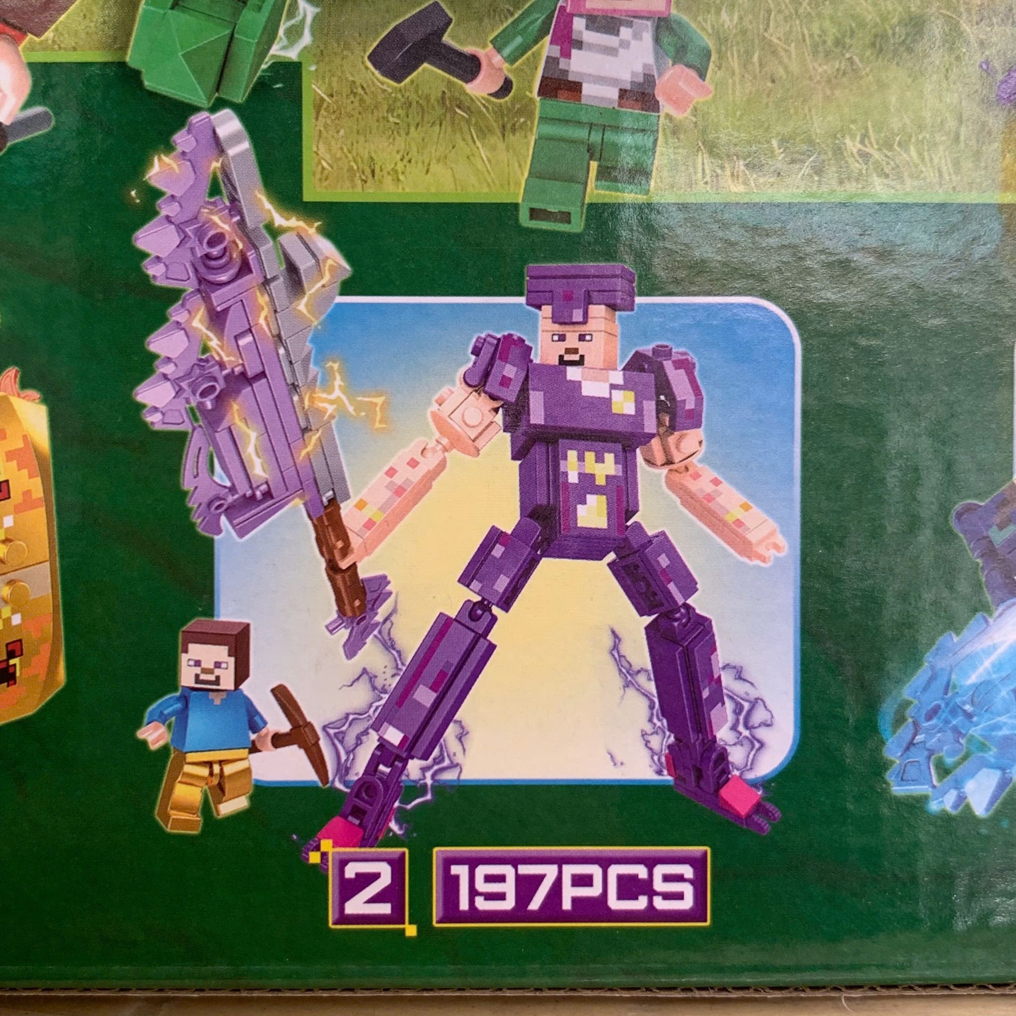  Đồ chơi lắp ráp : Bộ sưu tập nhiều mẫu Minecraft sáng tạo, 3ages, No. 66067, 66068, 66071, 470, D812-20, YZ7238-40 