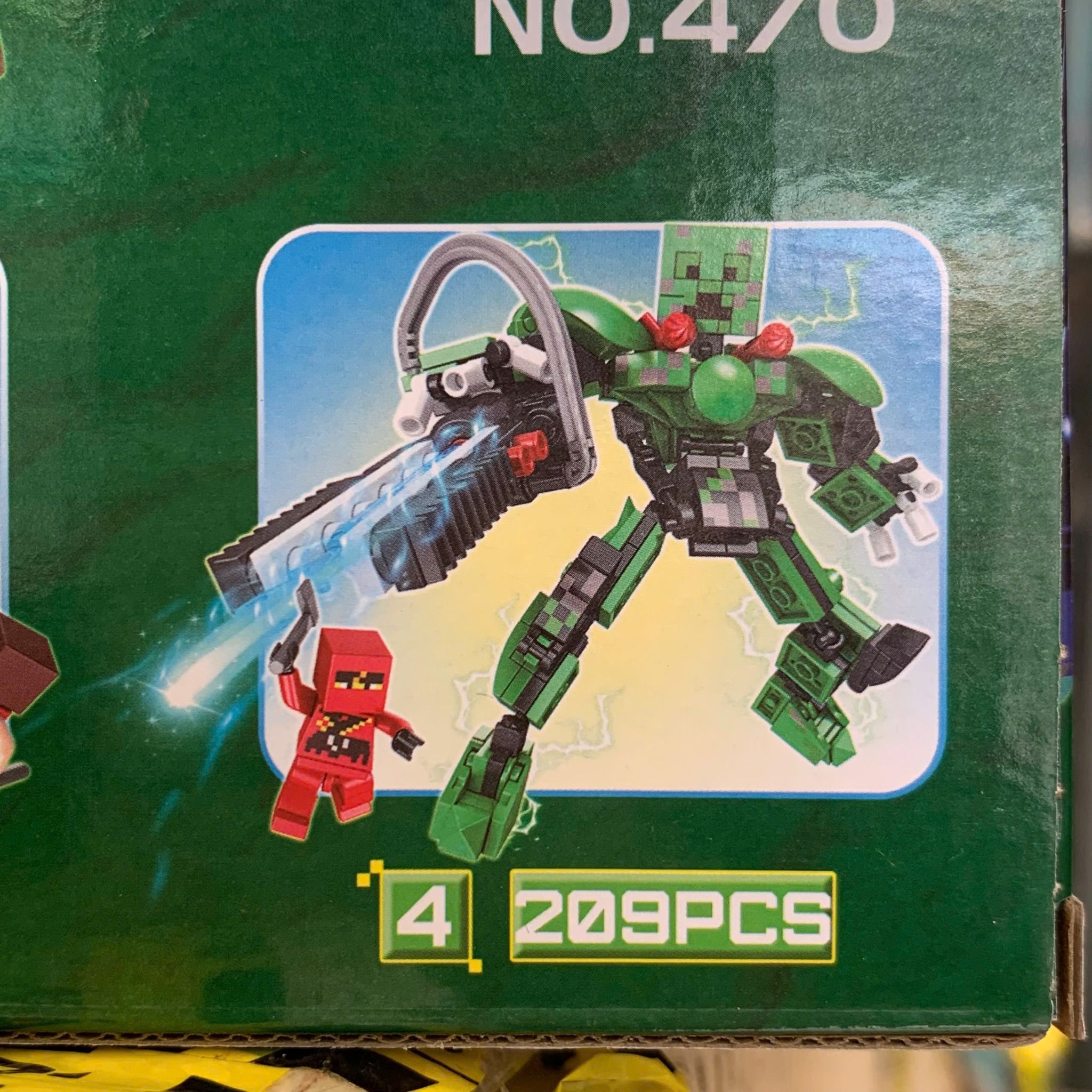  Đồ chơi lắp ráp : Bộ sưu tập nhiều mẫu Minecraft sáng tạo, 3ages, No. 66067, 66068, 66071, 470, D812-20, YZ7238-40 