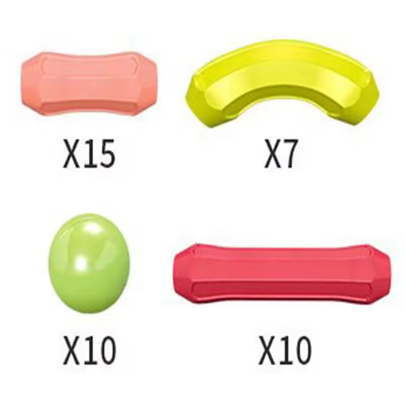  Đồ chơi lắp ghép : bộ xếp khối từ tính (Magnetic bar blocks) 42pcs, +3ages, No. H03 