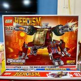  Đồ chơi mô hình : Bộ lắp ráp Robot Biến Hình Siêu Anh Hùng, 5-12ages+, No. 9048 