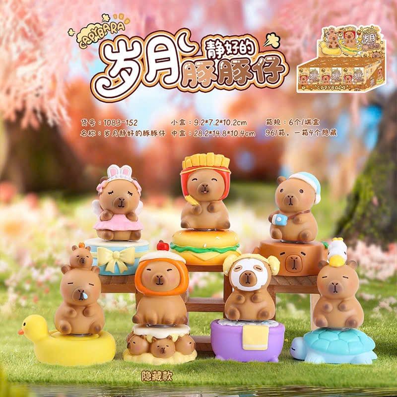  BLINDBOX CAPYBARA : Mô hình Cuộc sống yên bình của Capybara, 15ages+, No. 1083-152 