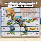  Đồ chơi lắp ráp : Bộ sưu tập lắp ráp Insect & Dinosaur – Côn trùng và Khủng long, 6ages+, No. SM195B-SM196B 
