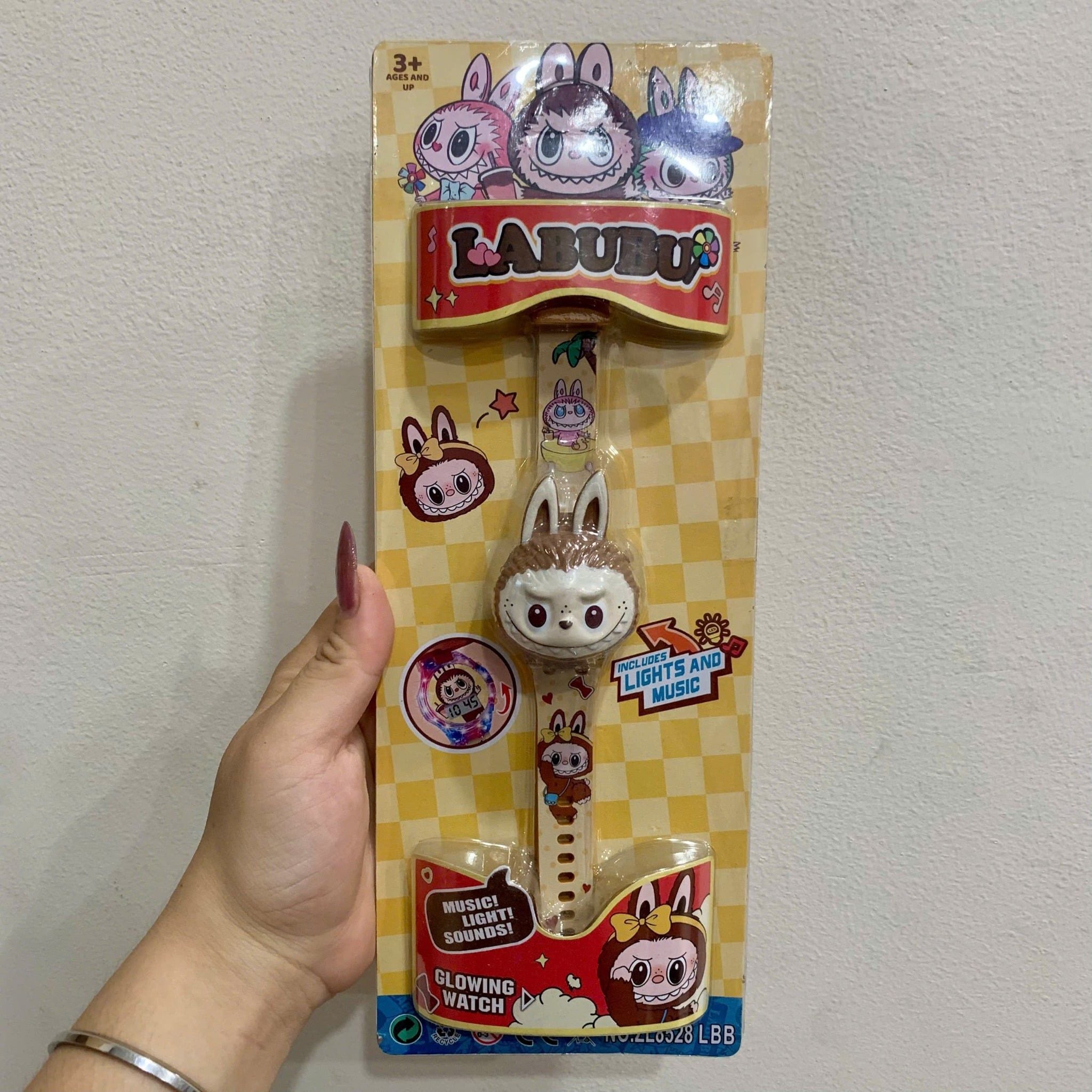  (đọc mô tả) Đồng hồ đeo tay : Đồng hồ phát nhạc+đèn và đèn chiếu nhiều mẫu đáng yêu, 3ages+, No. ZL8528 
