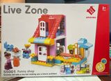  Đồ chơi lắp ráp: Tiệm Bánh Ngọt Đầy Màu Sắc No.55001 68Pcs Age3+ 