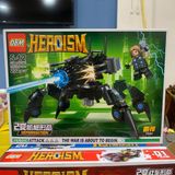  Đồ chơi mô hình : Bộ lắp ráp Robot Biến Hình Siêu Anh Hùng, 5-12ages+, No. 9048 