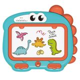  Đồ chơi giáo dục: Bộ bàn xếp hình kèm bàn vẽ khủng long 2in1 50pcs (Xanh dương) No. 188T-13 