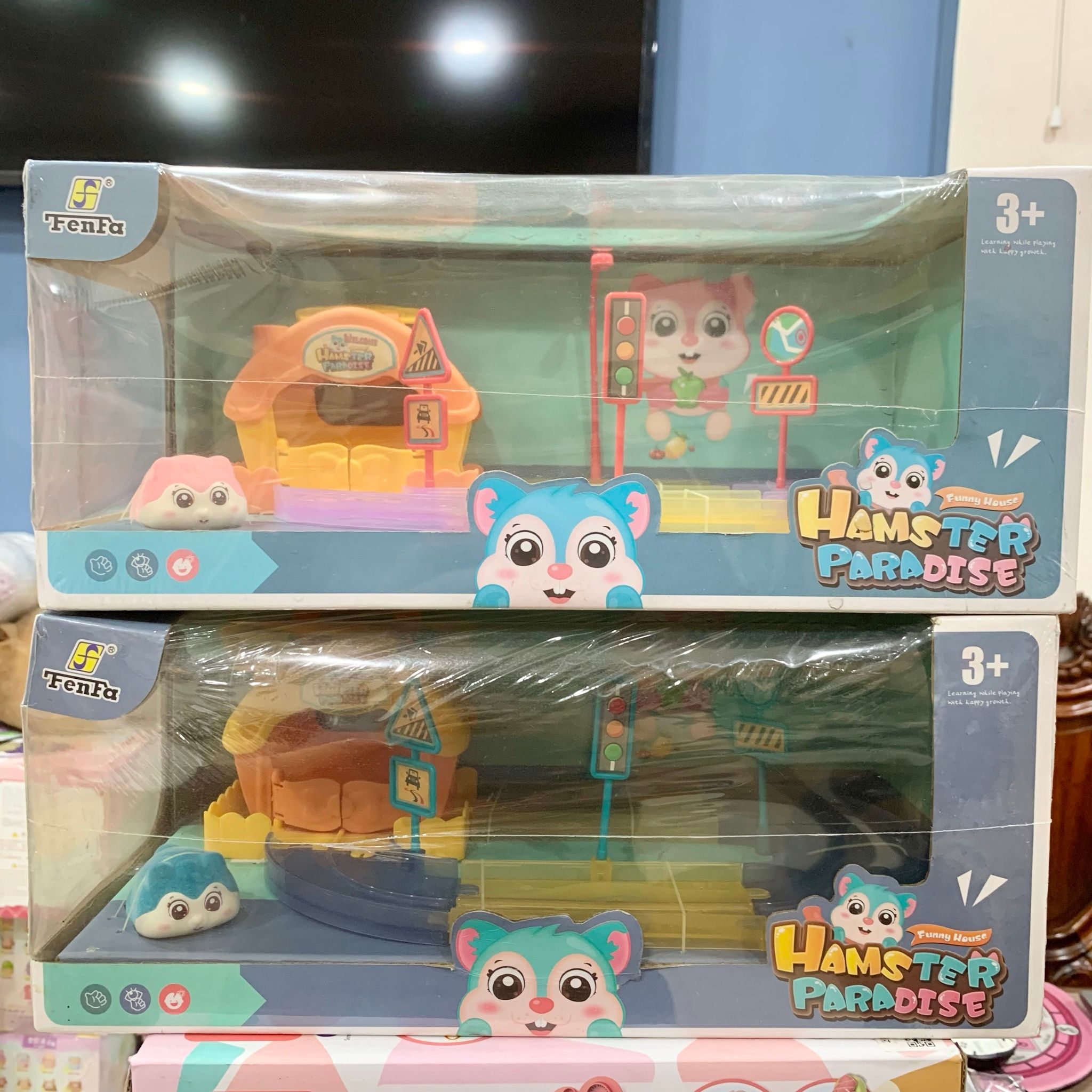  Đồ chơi vận động: Bộ đồ chơi thiên đường Hamster 9237 -1619E/1619G 