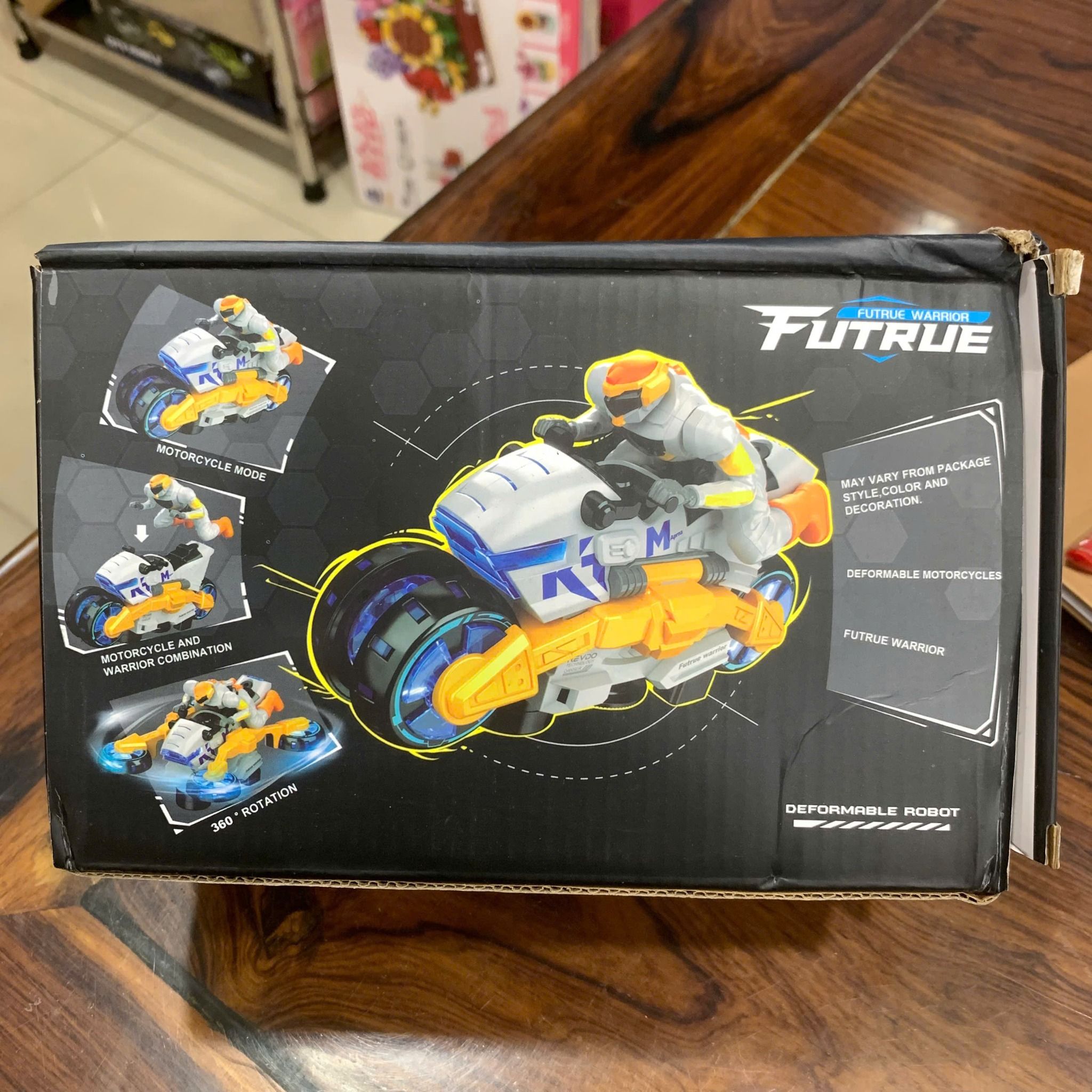  ĐỒ CHƠI VẬN ĐỘNG: ĐỒ CHƠI ROBOT BIẾN HÌNH XE MÔ TÔ FUTRUE DIDAI 