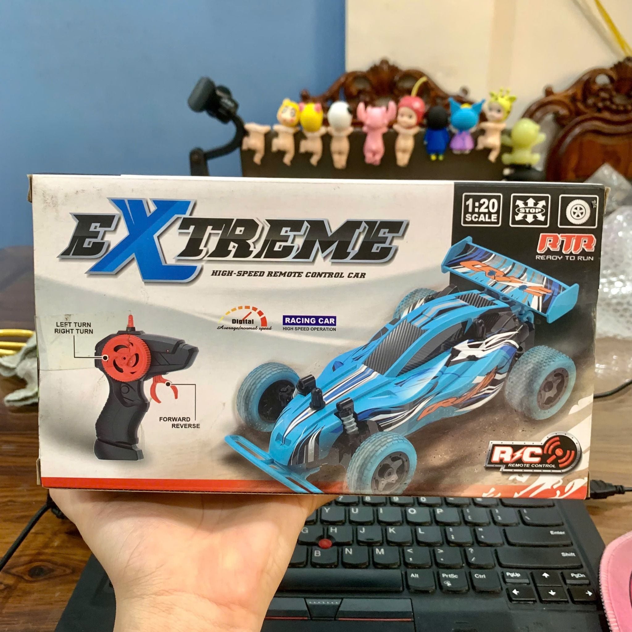  Xe ô tô địa hình điều khiển từ xa Extreme – mô hình tỉ lệ 1:20, 3ages+, No. 828 