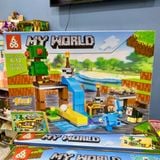  Đồ chơi lắp ráp : Bộ sưu tập nhiều mẫu Minecraft sáng tạo, 3ages, No. 66067, 66068, 66071, 470, D812-20, YZ7238-40 