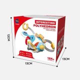  Đồ chơi giáo dục : Đồ chơi khối đa năng “Interesting Polyhedron” –Phát triển kỹ năng cho bé từ 18 tháng tuổi, No. RT1602 