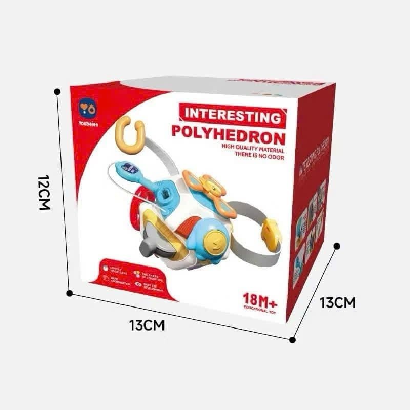  Đồ chơi giáo dục : Đồ chơi khối đa năng “Interesting Polyhedron” –Phát triển kỹ năng cho bé từ 18 tháng tuổi, No. RT1602 