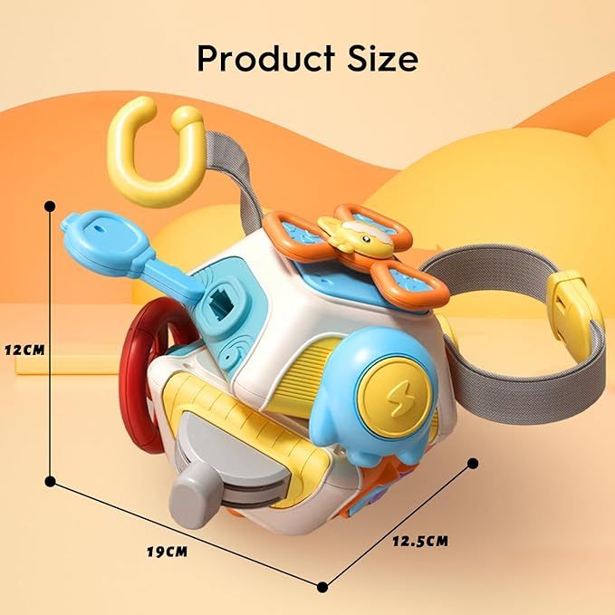  Đồ chơi giáo dục : Đồ chơi khối đa năng “Interesting Polyhedron” –Phát triển kỹ năng cho bé từ 18 tháng tuổi, No. RT1602 