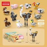  Đồ chơi lắp ráp : Full set 10 mô hình lắp ráp nhiều mẫu 10in1, 6ages+, No. 9100,01,02,03,04,05,06,07,08,10,13,16,18,19 