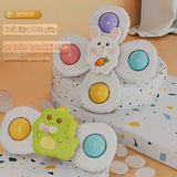  Đồ chơi vận động : Bộ 3 con xoay hình con vật dễ thương cho bé (18+M), No. FXB-18 