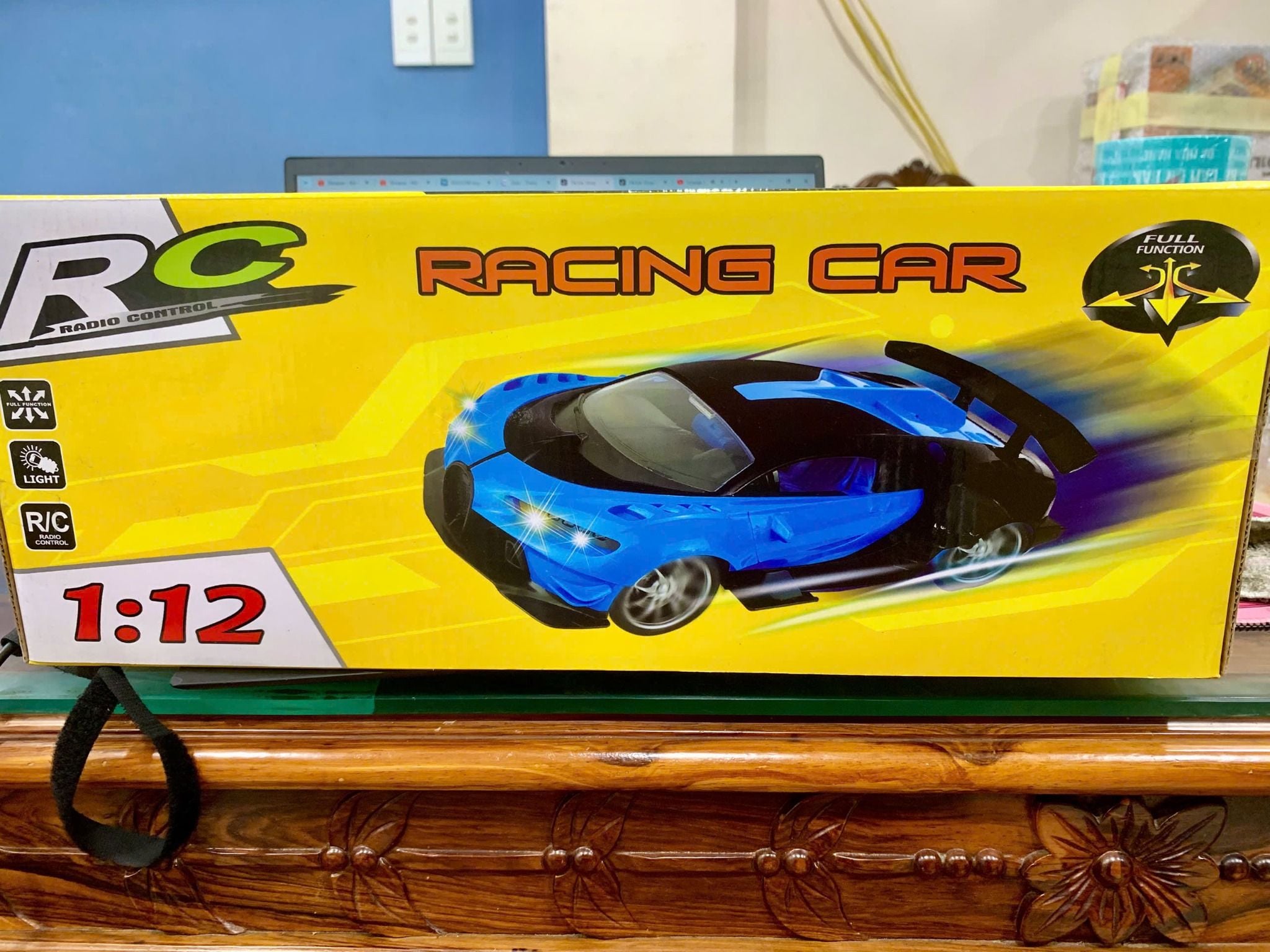  Xe Ô Tô Điều Khiển Từ Xa RC Racing Car Tỷ Lệ 1:12 No. 112-1C 