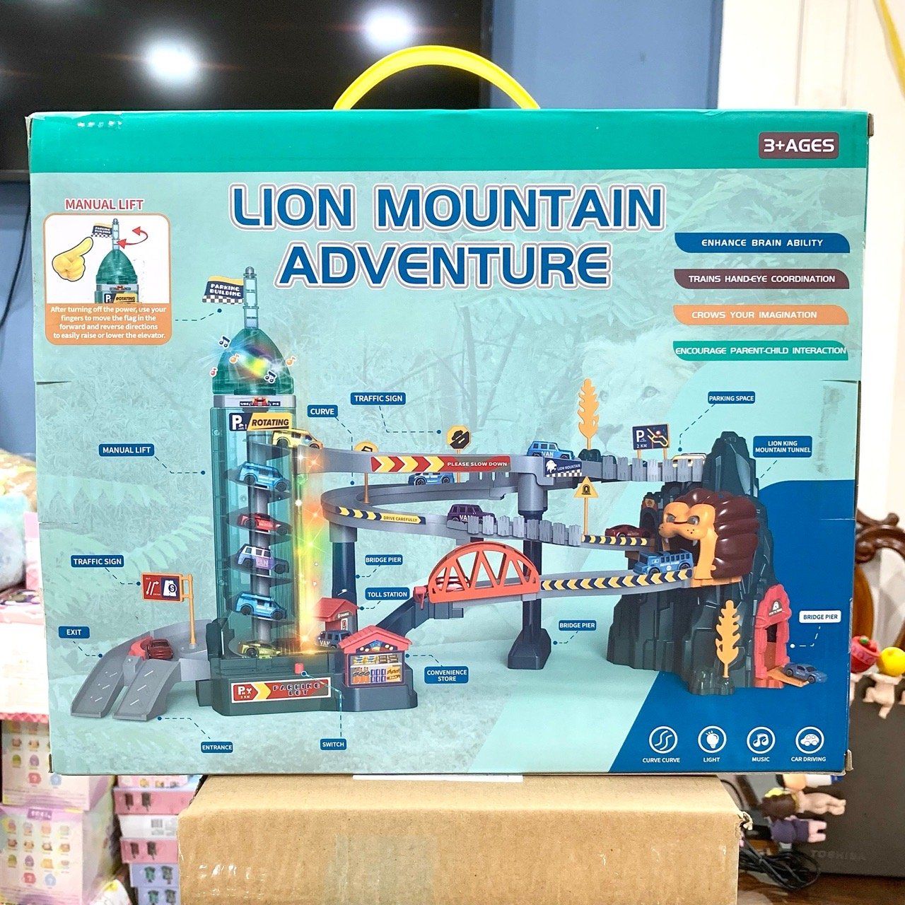  Đồ chơi lăp ráp : Bộ đồ chơi lắp ráp đường hầm trượt sư tử No. 5503A 