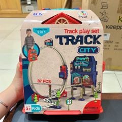  Đồ chơi vận động : Vali lắp ráp đường ray tàu hỏa Track Play Set – Track City, 3ages+, No. 89951,89972 