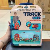  Đồ chơi vận động : Vali lắp ráp đường ray tàu hỏa Track Play Set – Track City, 3ages+, No. 89951,89972 