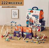  Đồ chơi vận động : Vali lắp ráp đường ray tàu hỏa Track Play Set – Track City, 3ages+, No. 89951,89972 