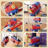  Đồ chơi vận động : Vali lắp ráp đường ray tàu hỏa Track Play Set – Track City, 3ages+, No. 89951,89972 