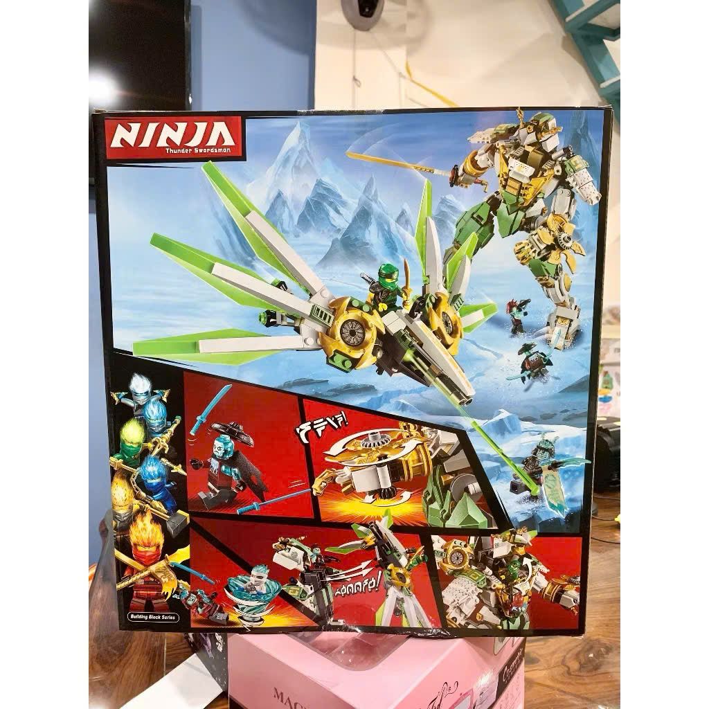  Đồ chơi lắp ráp: Người máy chiến binh  NINJA LARI Samurai  ( 912 pcs ) 6Ages+ No. 11331 