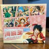  Hộp Quà Anime Black Gold Gift Box – Naruto & One Piece, hộp quà lưu niệm 14 món 