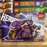  Đồ chơi lắp ráp : Bộ sưu tập mô hình robot biến hình (8b lớn/lốc), 6ages+, No. 9102, 99017, 9098, YZ7125, 99307, 9046 