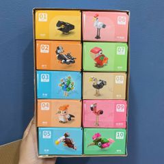  Đồ chơi lắp ráp : Full set 10 mô hình lắp ráp nhiều mẫu 10in1, 6ages+, No. 9100,01,03,04,05,07,08,10,13,16,18 