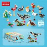  Đồ chơi lắp ráp : Full set 10 mô hình lắp ráp nhiều mẫu 10in1, 6ages+, No. 9100,01,03,04,05,07,08,10,13,16,18 