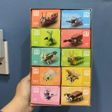  Đồ chơi lắp ráp : Full set 10 mô hình lắp ráp nhiều mẫu 10in1, 6ages+, No. 9100,01,03,04,05,07,08,10,13,16,18 